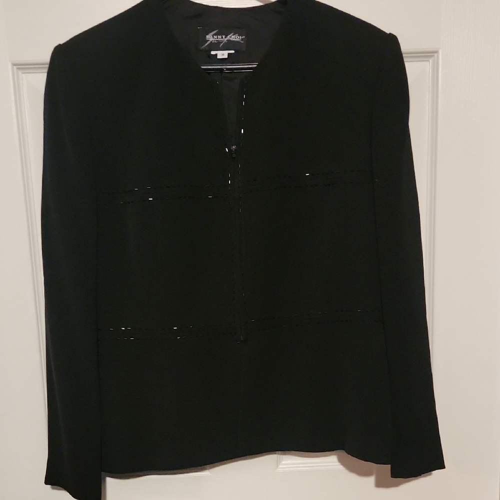 Sunny Choi Classic Black Jacket Sz 16